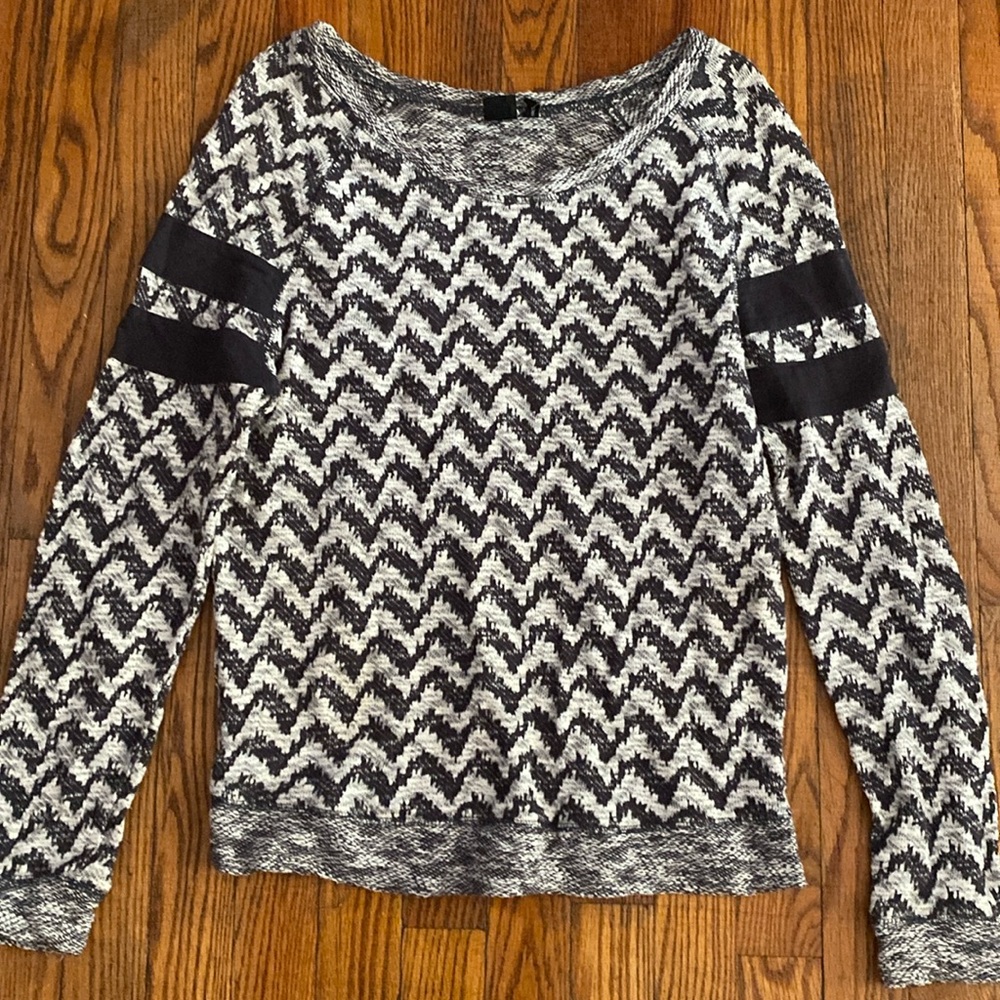 Cruel Chevron Print Sweater